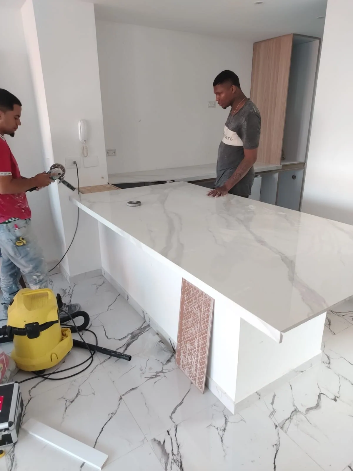 Instalación en sitio — equipo Maser